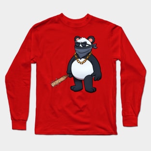 Panda Thug Long Sleeve T-Shirt